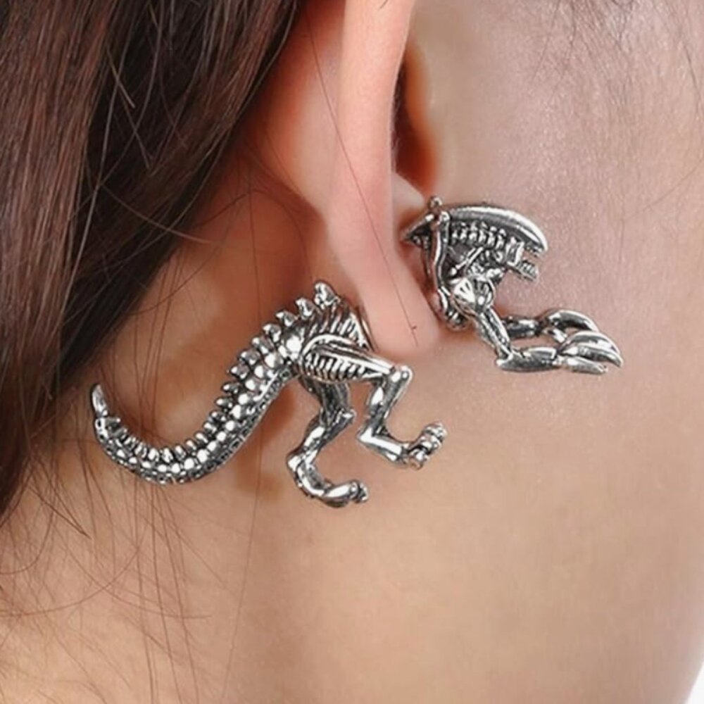 Alien Earrings